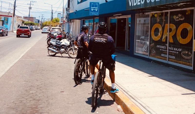 En este momento estás viendo Aseguran que hay disminución de robos a comercios en Tecomán gracias a vigilancia ciclista