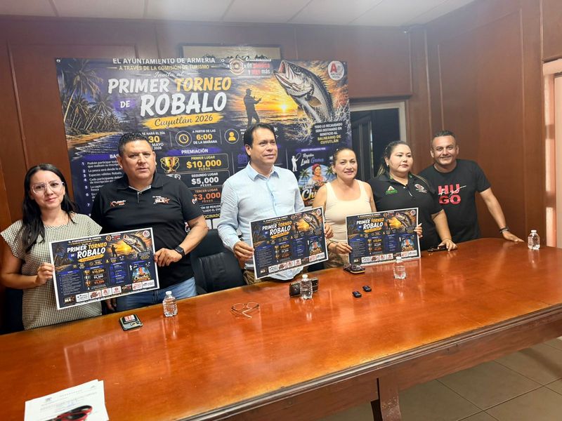 En este momento estás viendo Anuncian en Cuyutlán el primer torneo de pesca de róbalo