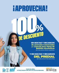 Lee más sobre el artículo Ayuntamiento de Colima ofrece descuento total en multas y recargos para regularizar adeudos