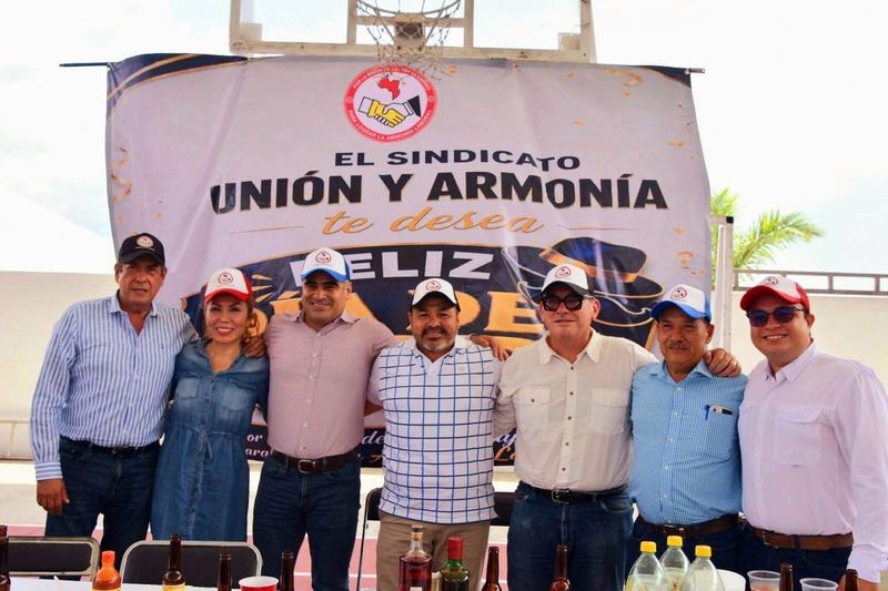 En este momento estás viendo Entre convivencia, reconocimiento y unidad sindical, celebra Unión y Armonía Día del Padre