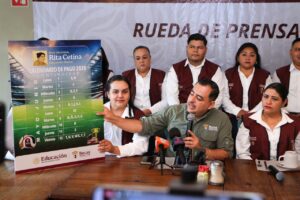 Lee más sobre el artículo Pago de Beca Rita Cetina beneficiará a más de 15 millones de estudiantes; Julio León supervisará entrega de tarjetas