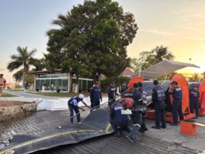 Lee más sobre el artículo Secretaría de Marina despliega operativo para contener derrame de hidrocarburo en zona portuaria de Manzanillo