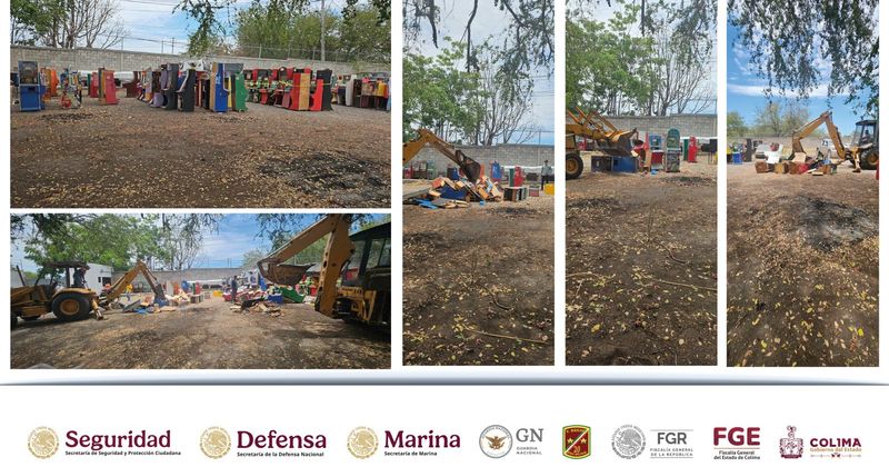En este momento estás viendo Mesa de Coordinación Estatal reporta la destrucción de 279 máquinas tragamonedas y 7 kg de droga