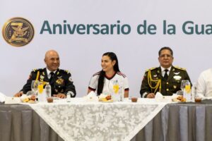 Lee más sobre el artículo Indira Vizcaíno preside 7° aniversario de la Guardia Nacional y devela muro para homenajear a sus integrantes