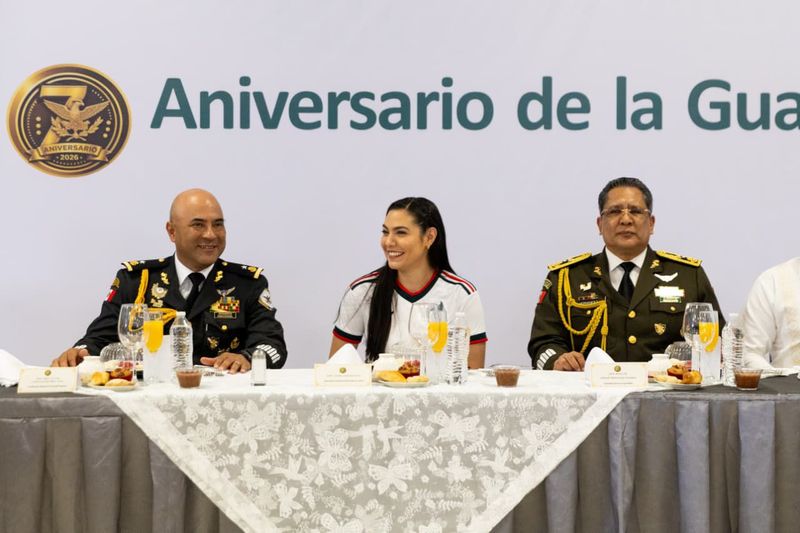 En este momento estás viendo Indira Vizcaíno preside 7° aniversario de la Guardia Nacional y devela muro para homenajear a sus integrantes