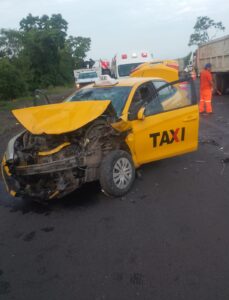 Lee más sobre el artículo Choque por alcance deja cuatro lesionados en la autopista Tecomán-Colima