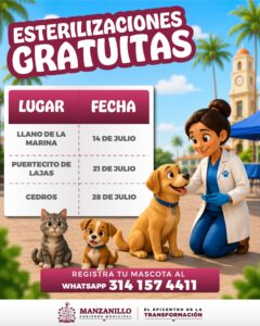 Lee más sobre el artículo Ayuntamiento de Manzanillo impulsa esterilizaciones gratuitas a domicilio