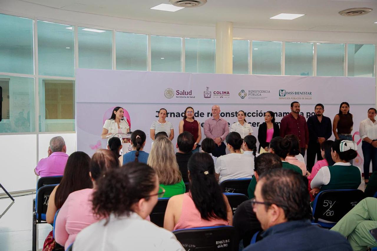 En este momento estás viendo Gobierno de Colima inicia nueva Jornada de Reconstrucción Mamaria; Indira reconoce entrega del personal de Cancerología