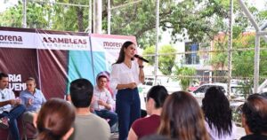 Lee más sobre el artículo Rosi Bayardo invita a defender las pensiones, becas, obras y proyectos de la Cuarta Transformación