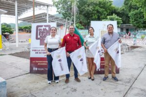 Lee más sobre el artículo Inicia rehabilitación del jardín principal de Chanchopa, Tecomán