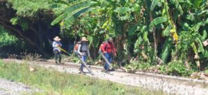 Lee más sobre el artículo Continúan trabajos de limpieza y desmonte en ciclovía Armería-El Paraíso