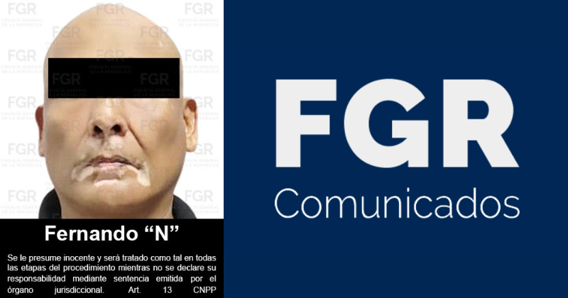 En este momento estás viendo Obtiene FGR vinculación a proceso contra Fernando “N”