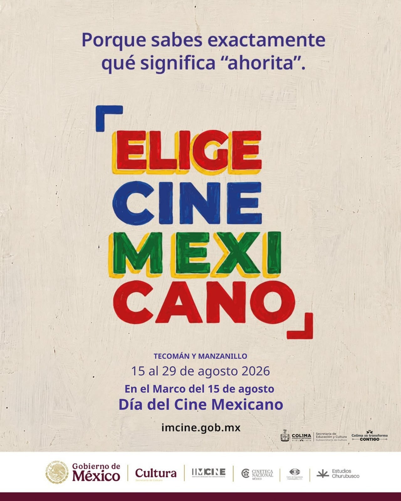 En este momento estás viendo Gobierno de Indira Vizcaíno trae a Manzanillo y Tecomán el programa ‘Elige Cine Mexicano’ para promover el talento nacional
