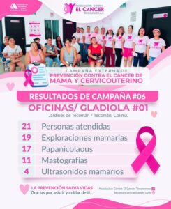Lee más sobre el artículo Llevan detección oportuna de cáncer a mujeres de Tecomán