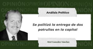 Lee más sobre el artículo Se politizó la entrega de dos patrullas en la capital