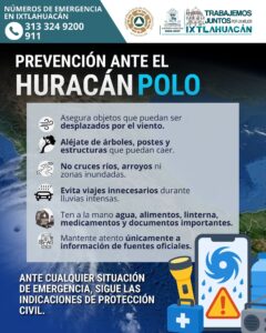 Lee más sobre el artículo Ixtlahuacán refuerza recorridos ante posible pérdida de señal por Polo