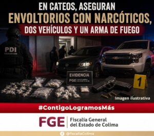 Lee más sobre el artículo Fiscalía asegura envoltorios con narcóticos, dos vehículos y un arma de fuego