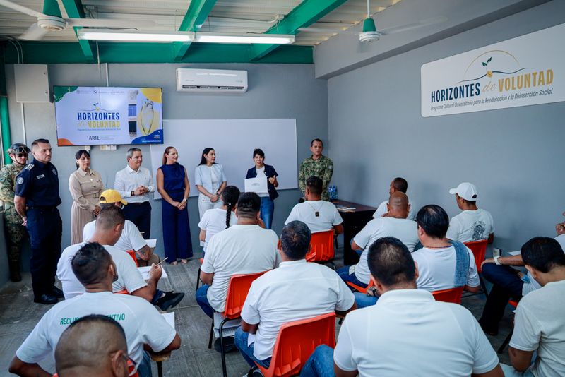 En este momento estás viendo Inicia “Horizontes de Voluntad” con la apertura de un Aula Universitaria en el Centro Penitenciario Varonil