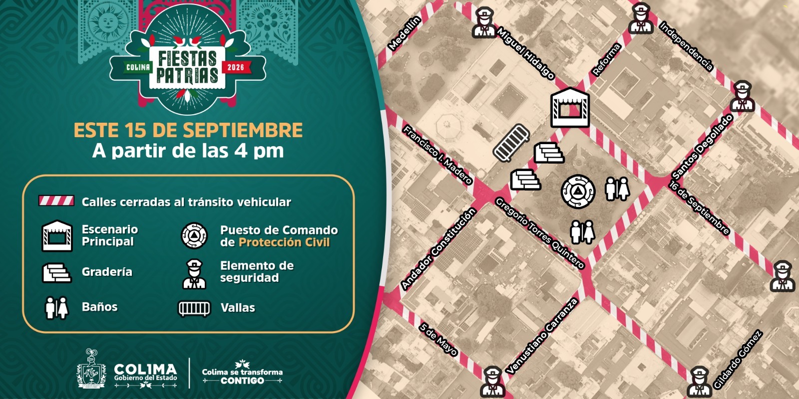 En este momento estás viendo Gobierno de Indira Vizcaíno invita al Grito y al concierto gratuito de Eugenia León, esta noche