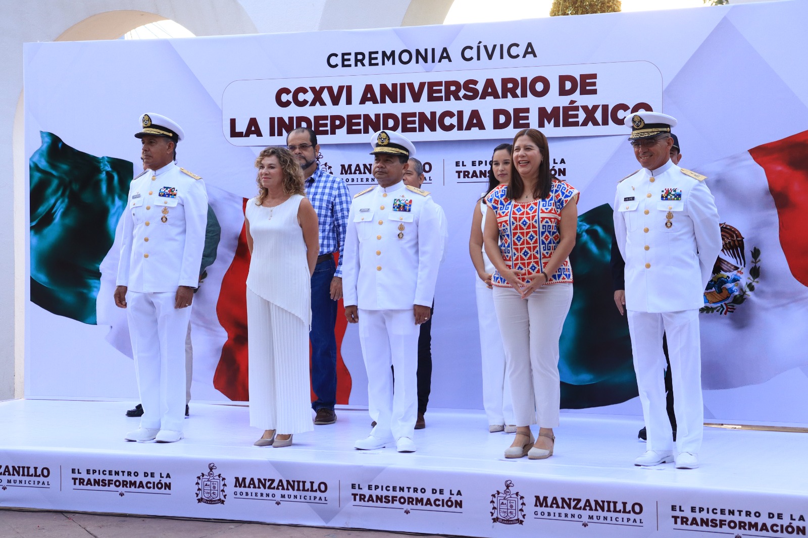 En este momento estás viendo Ayuntamiento de Manzanillo conmemora el 216 aniversario del inicio de la Independencia de México