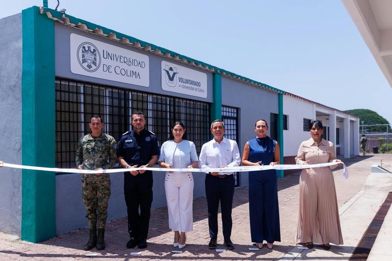 En este momento estás viendo Gobernadora, rector y presidenta de Voluntariado inauguraron aula de UdeC en el Cereso de Colima