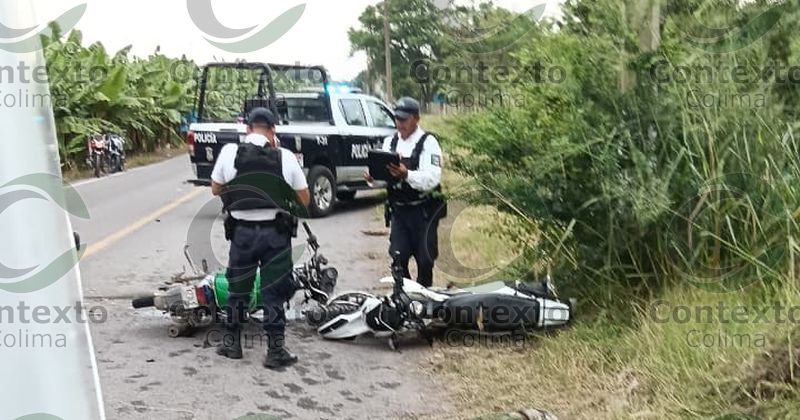 En este momento estás viendo Tecomán: menor de 15 años choca en moto en carretera a Callejones