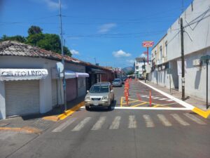 Lee más sobre el artículo Gobierno de Tecomán reordena estacionamiento en la zona centro