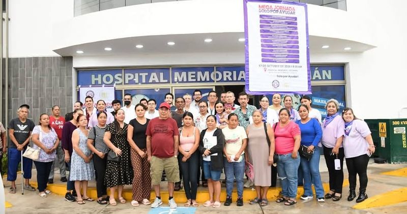En este momento estás viendo Atienden sin costo a 30 pacientes del Hospital General de Tecomán en Megajornada médica