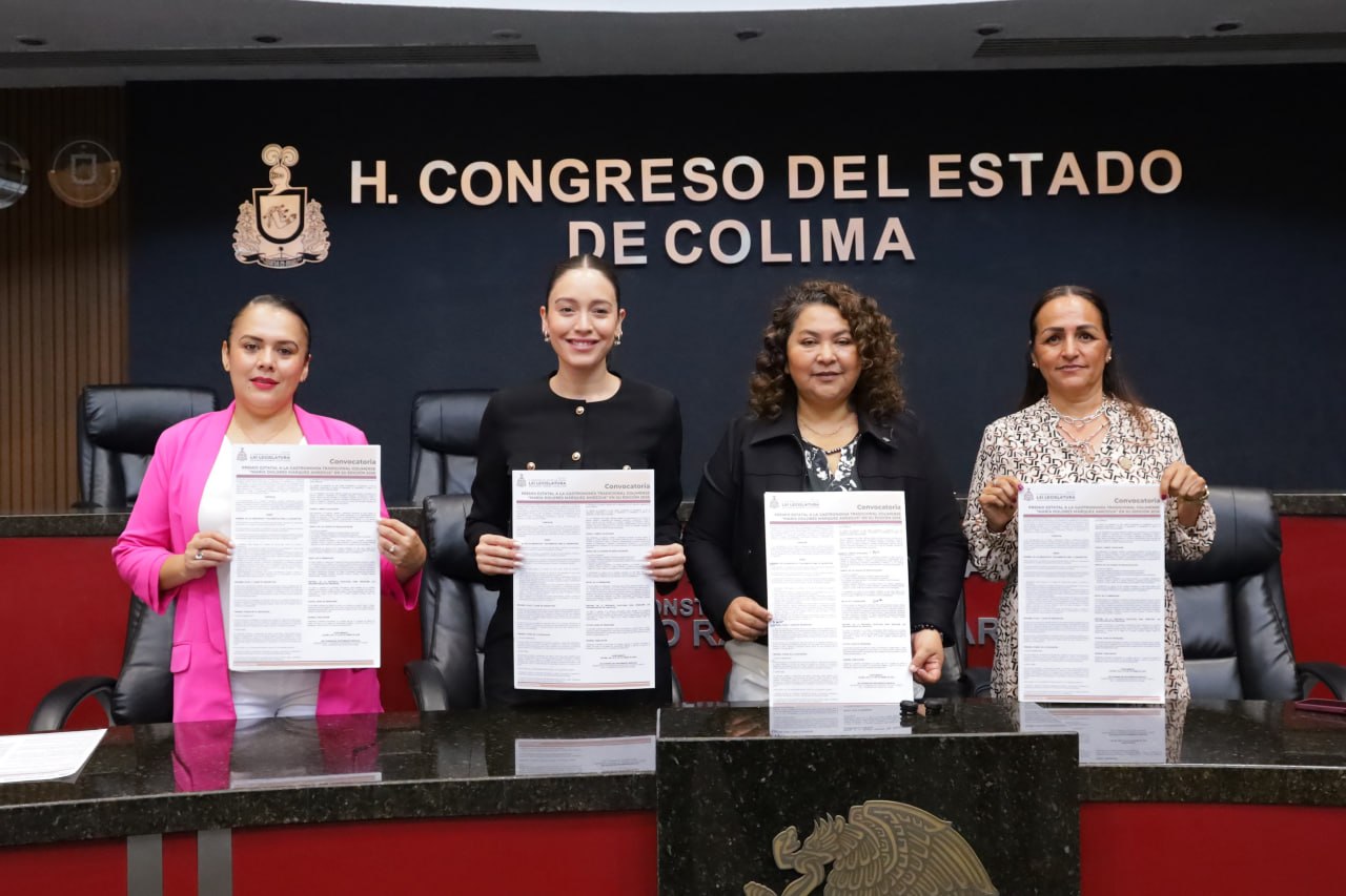 En este momento estás viendo Congreso de Colima anuncia convocatoria al Premio Estatal a la Gastronomía Tradicional Colimense 2026