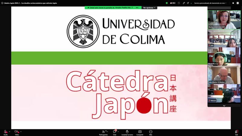 En este momento estás viendo Concluyen actividades de la Cátedra Japón 2026 con conferencia de Luigi Alberto Di Martino