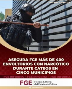 Lee más sobre el artículo Asegura FGE más de 400 envoltorios con narcótico durante cateos en cinco municipios