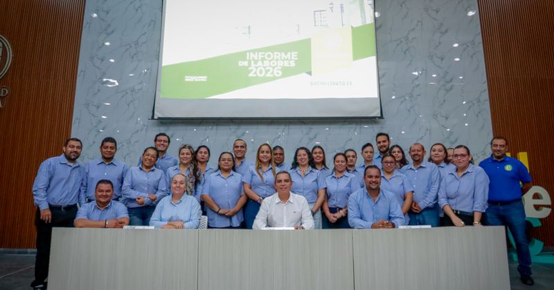 En este momento estás viendo Anuncia rector inversión para 2027 en sede de los bachilleratos 23 y 27