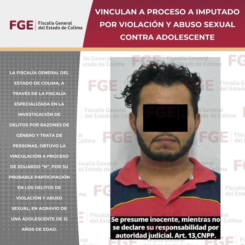 En este momento estás viendo Vinculan a proceso a sujeto por abuso en Colima capital