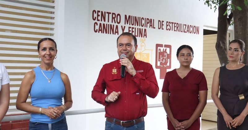 En este momento estás viendo Armando Reyna pone en marcha Centro Municipal de Esterilización Canina y Felina
