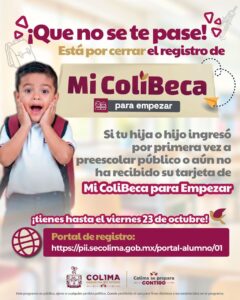 Lee más sobre el artículo Gobierno de Indira Vizcaíno recuerda que este viernes vence prórroga de registros a Mi ColiBeca para Empezar