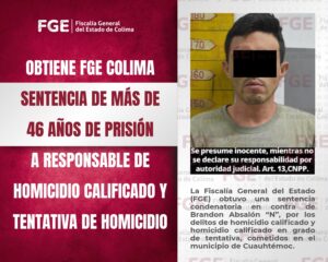 Lee más sobre el artículo Dan más de 46 años de prisión a responsable de homicidio calificado de Cuauhtémoc