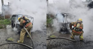 Lee más sobre el artículo Incendio de mototaxi moviliza a Protección Civil y Bomberos en Cuauhtémoc