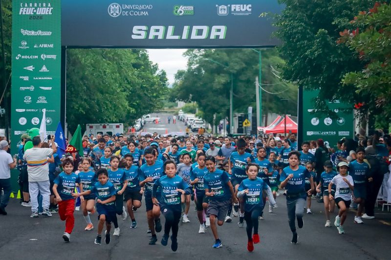 En este momento estás viendo Con récord de 1,674 participantes, se realiza la 12.ª Carrera FEUC-UdeC